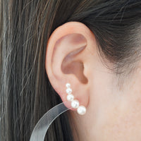 5+1 Akoya pair pierce