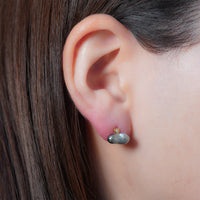 Keshi Pearl pair Pierce GR×DA