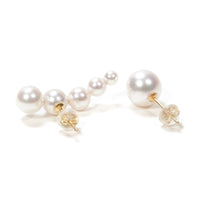 5+1 Akoya pair pierce