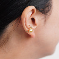 keshi pearl earcuff GD×EM