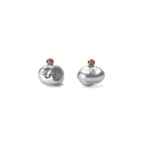 keshi pearl pierce (pair)