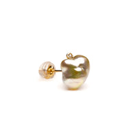 keshi pearl points pierce GY(chain)