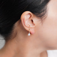 Keshi Pearl Earcuff swing WH×SA