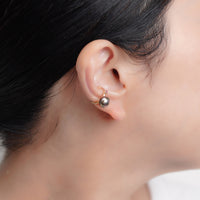 keshi pearl earcuff GR×RB