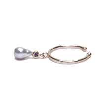 Keshi Pearl Earcuff swing
