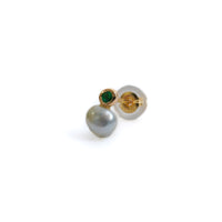 keshi pearl pierce WH×EM (single)