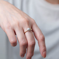 cup ring 2dp mini (white)