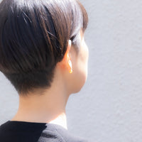 keshi / baroque pair pierce - MN-pke2r-2B -