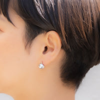 keshi / baroque pair pierce - MN-pbq2d-AK -