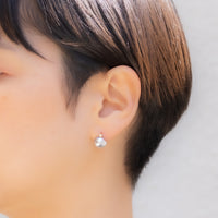 keshi / baroque pair pierce - MN-pbq2d-AK -