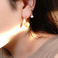 Keshi Pearl Earcuff swing / d×WH