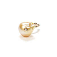 South Sea Pearl dia in Ear Cuff / GD