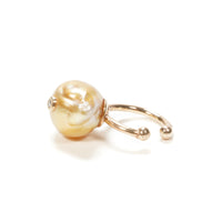 South Sea Pearl dia in Ear Cuff / GD