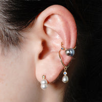 keshi pearl earcuff M SP×GY