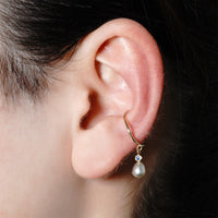 keshi pearl earcuff swing SP×GY