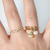 keshi pearl ring swing SP×WH