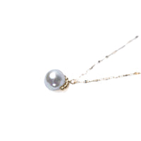 bar dots akoya necklace