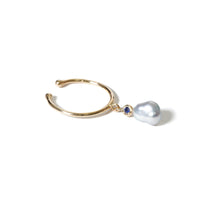 Keshi Pearl Earcuff swing / s×GY