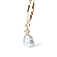 Keshi Pearl Earcuff swing / d×GY