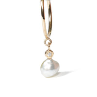 Keshi Pearl Earcuff swing / d×WH