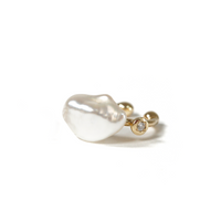 Keshi Pearl Ear Cuff / S