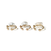 Keshi Pearl Ear Cuff / S