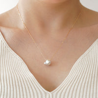 bar Necklace / vertical
