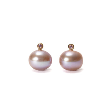 baroque pearl pierce (pair)