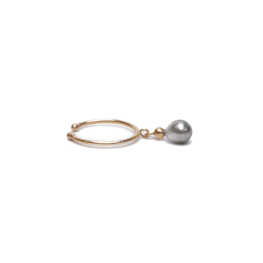 Keshi Pearl Earcuff swing GY×RB