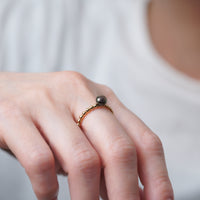 dots ring 011 (black)