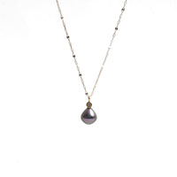 keshi pearl necklace BK×DA 45