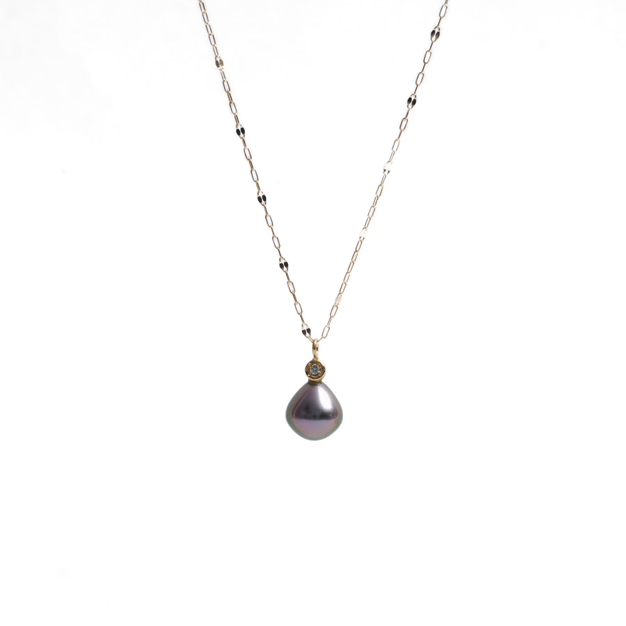 keshi pearl necklace BK×DA 45