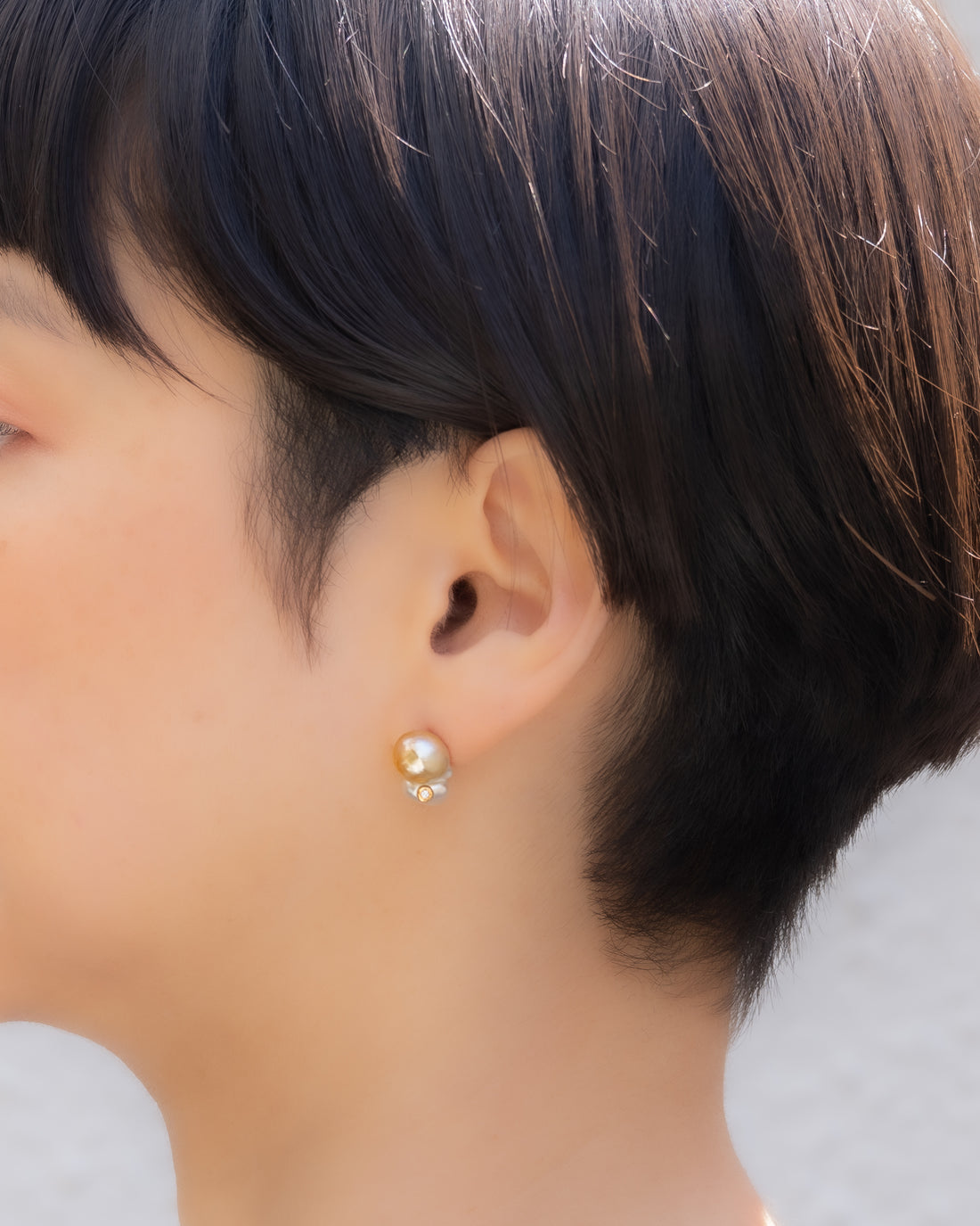 in gem pair pierce - MN-pin001 -