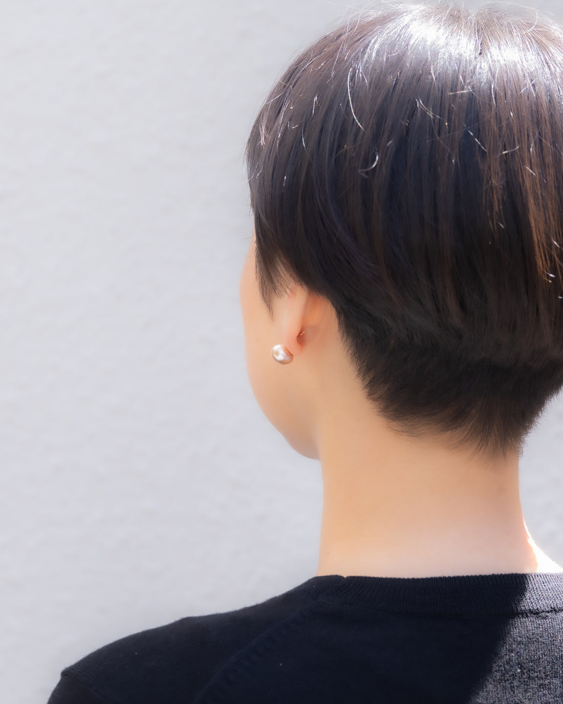 pearl pair pierce - MN-pfw003PK -