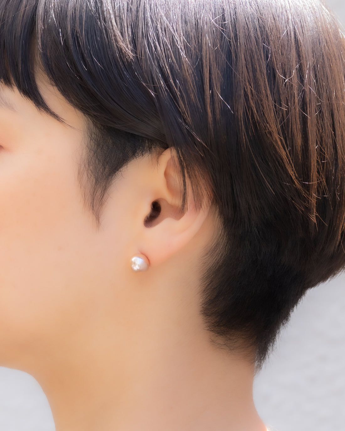 pearl pair pierce - MN-pfw003PK -