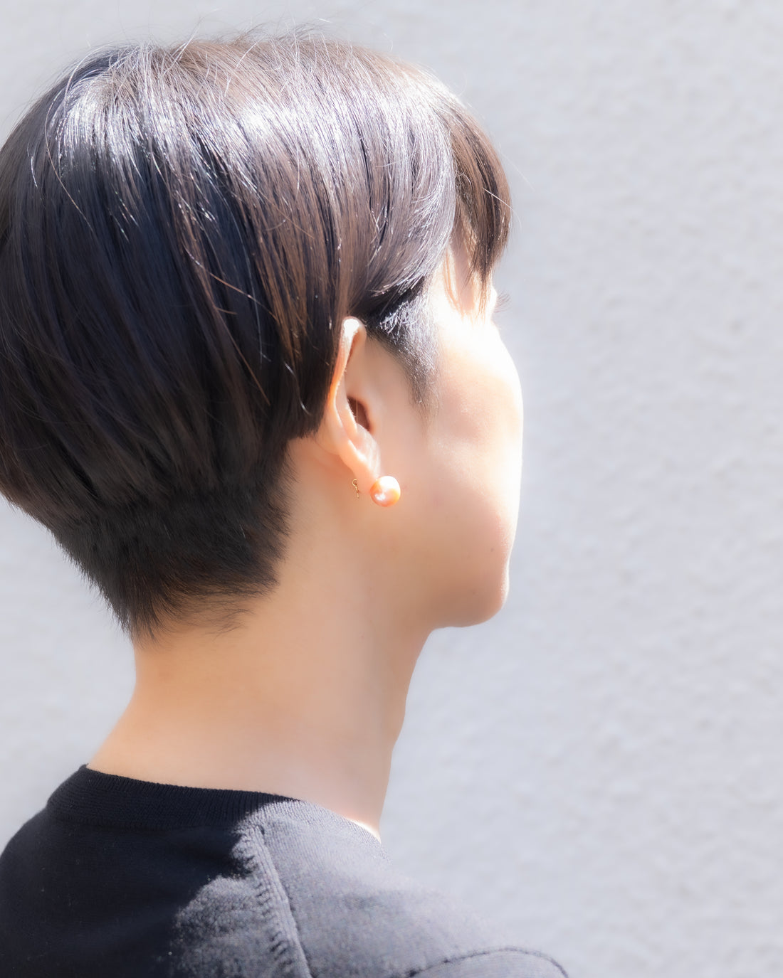 pearl pair pierce - MN-pfw003PK -