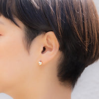 keshi / baroque  pair pierce - MN-pke2r-2B -