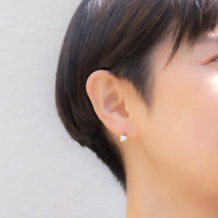 keshi / baroque  pair pierce - MN-pke2r-2B -