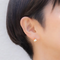 keshi / baroque  pair pierce - pke2os_2B -