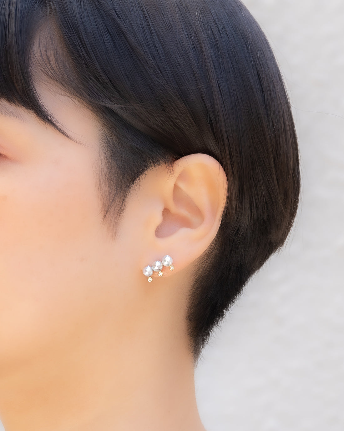 decorate pair pierce - MN-pdec007_K18 -