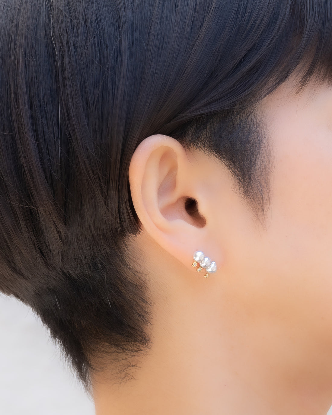 decorate pair pierce - MN-pdec007_K18 -