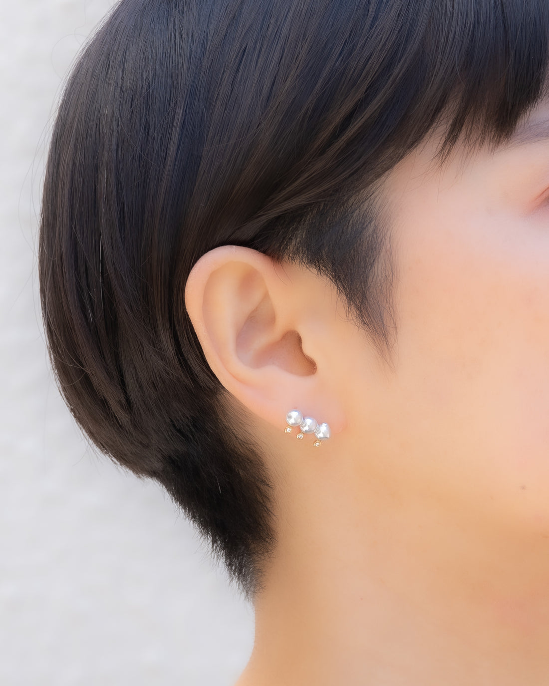 decorate pair pierce - MN-pdec007_K18 -