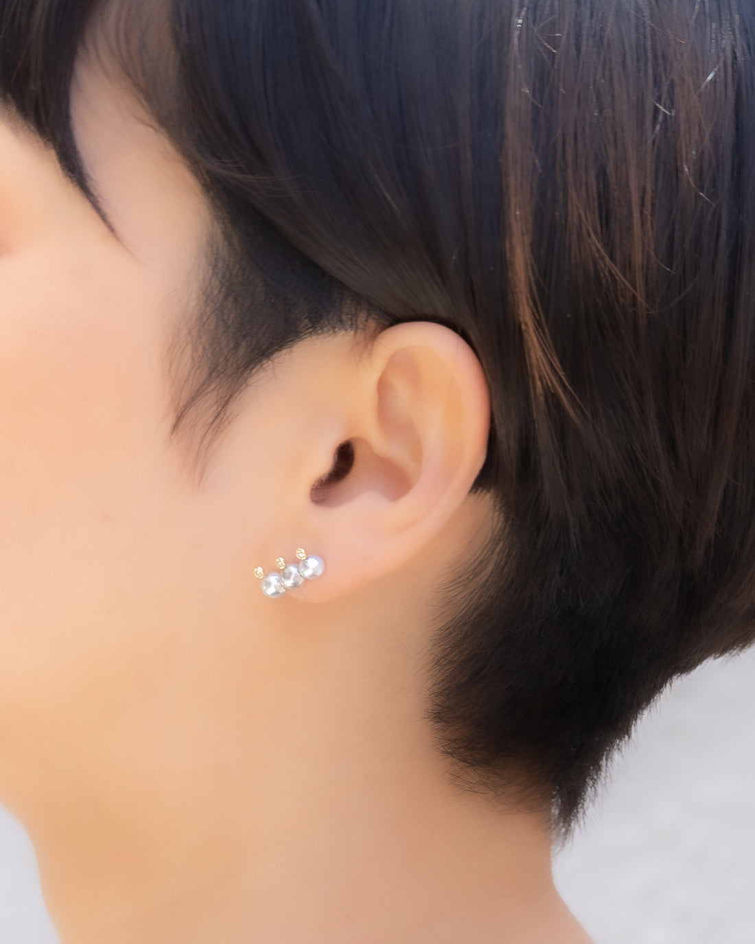 decorate pair pierce - MN-pdec007_K18 -