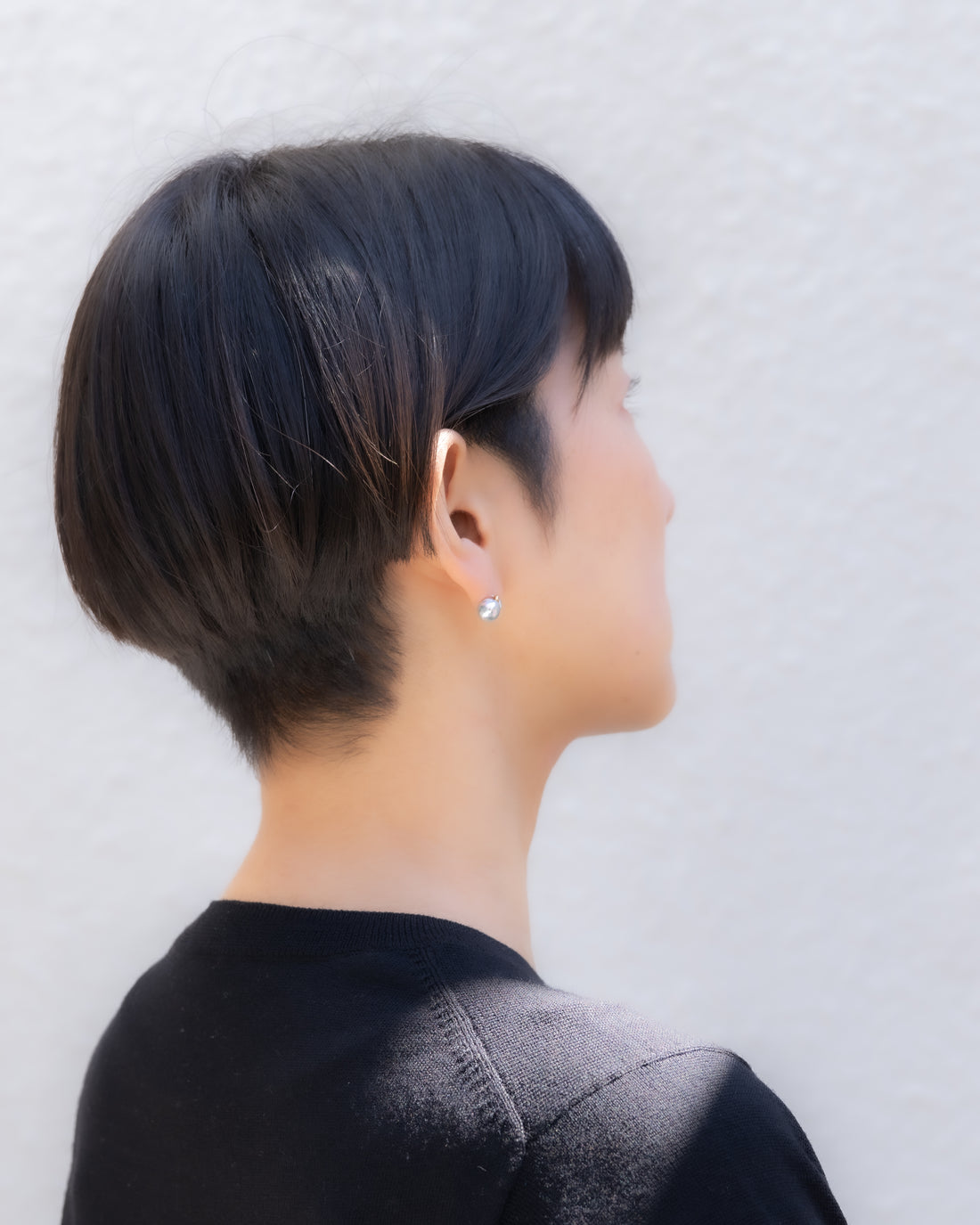 keshi / baroque  pair pierce - MN-pbq2d-AK -