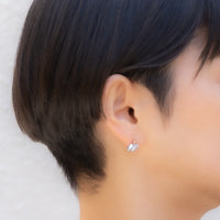 keshi / baroque  pair pierce - MN-pke2d-2A