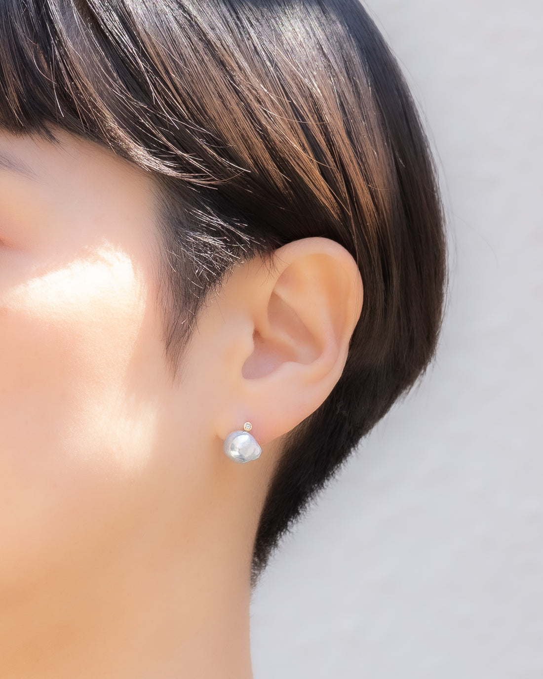 decorate pair pierce - MN-pdec008_K18 -
