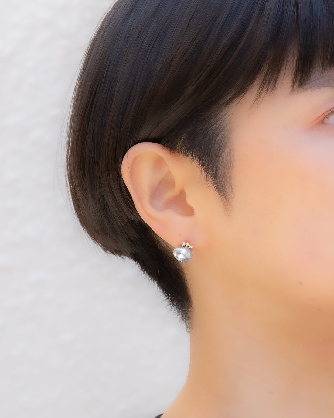 decorate pair pierce - MN-pdec008_K18 -