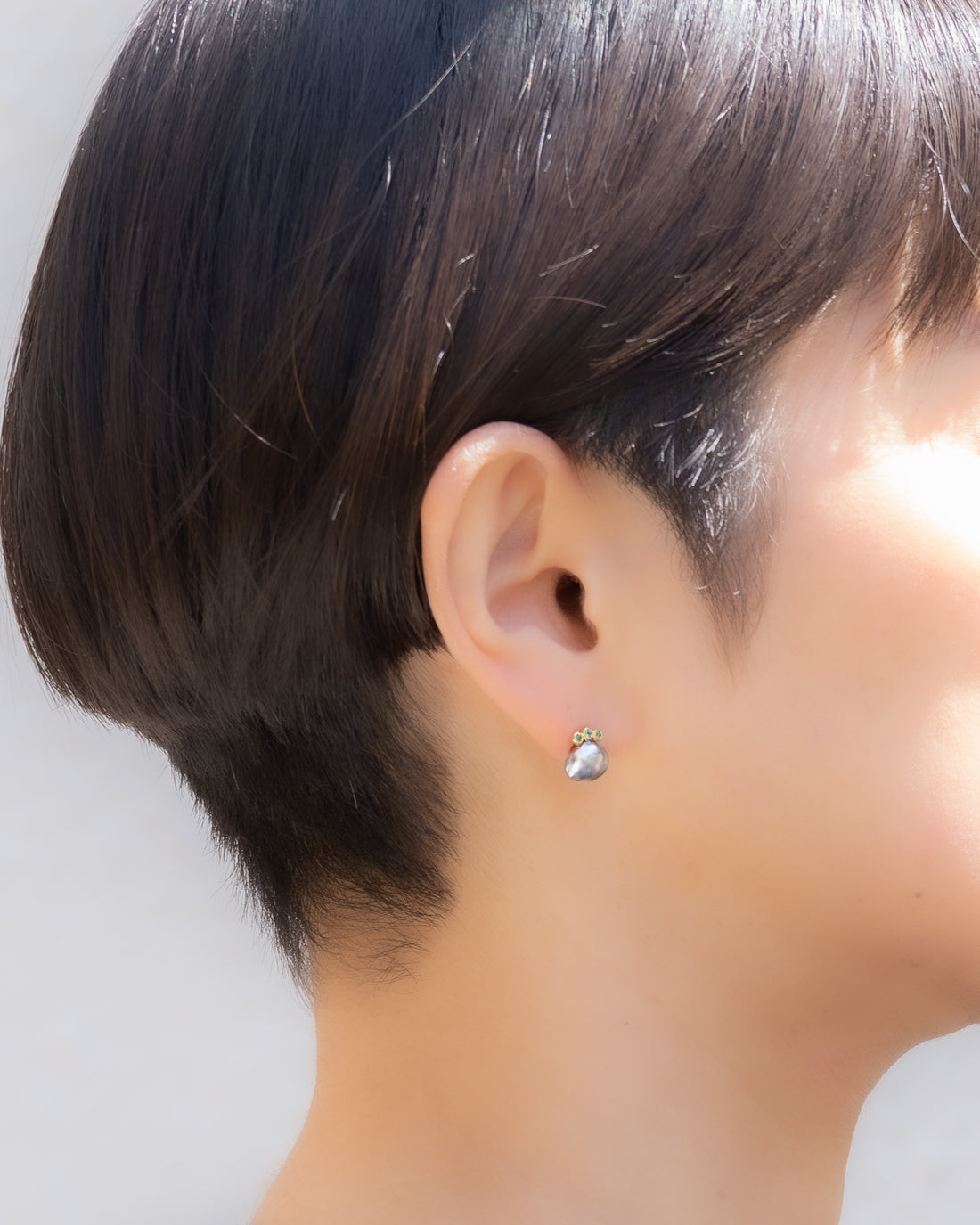 decorate pair pierce - MN-pdec010_K18 -