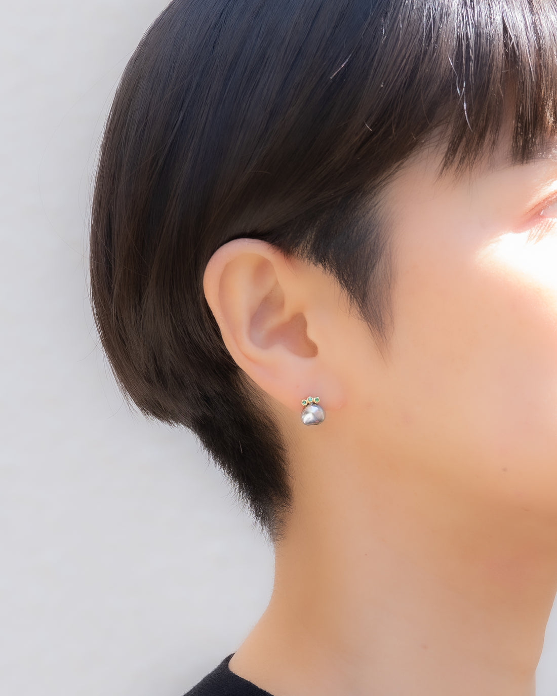 decorate pair pierce - MN-pdec010_K18 -