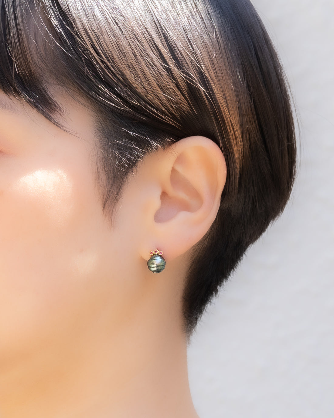 decorate pair pierce - MN-pdec009_K18 -